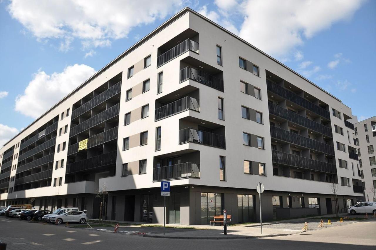 Q Apart Grand - Klimatyzowane 3 Pokojowe Apartamenty Przy Manufakturze Z Garazem Gratis, Fv Łódź Esterno foto